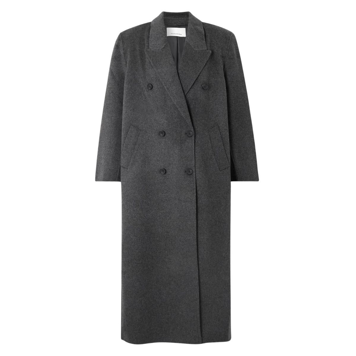 THE FRANKIE SHOP, Gaia Double-Breasted Wool-Blend Coat