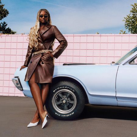 Photo of Zaya Wade on the cover of Who What Wear Now Playing Summer 2025 issue.