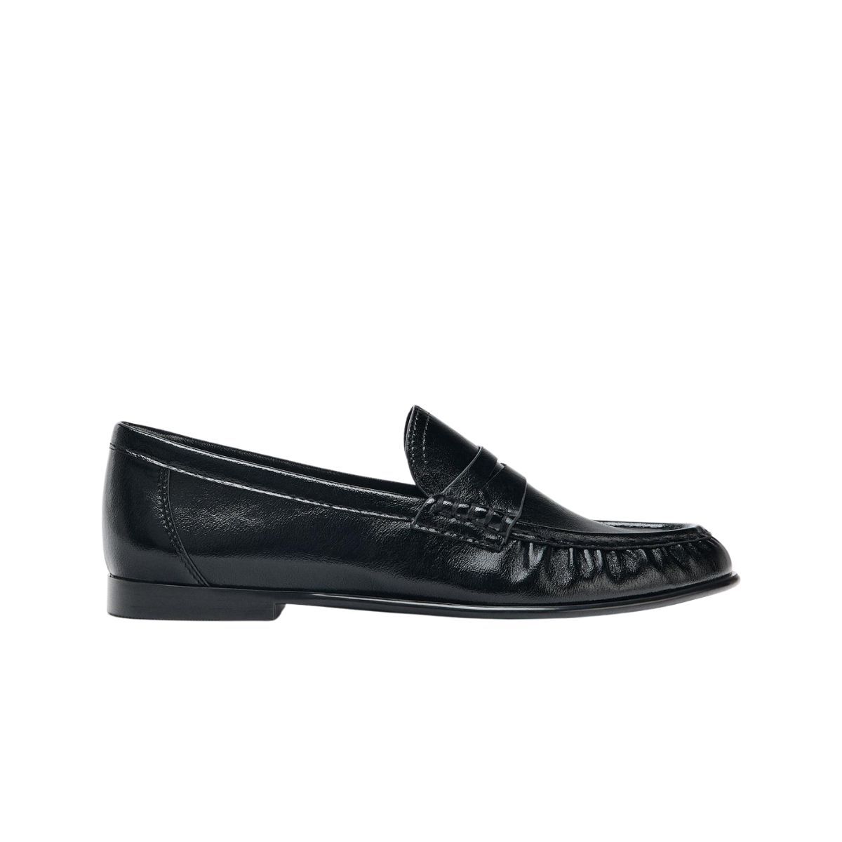 ZARA, Soft Gathered Loafers