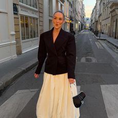 emma leger at paris fashion week wearing the socialite trend
