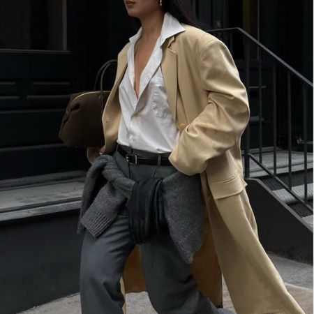 woman wearing popular anti trend wardrobe items 2026